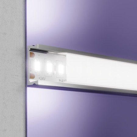 MAYTONI LED tape, 24V, IP20, 2835, 20W/m, 6000k, 5 m, monochrome glow-4