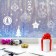 Stick for windows "Christmas Toy", reusable, 33 x 50 cm, new year