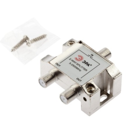 Divider TV era 2 branches for F connector 5-2500 MHz