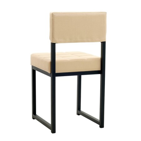 Chair "Loft 3", black/milk reptile-2