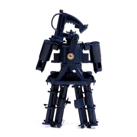 Minigan robot, transformed with metal elements-3