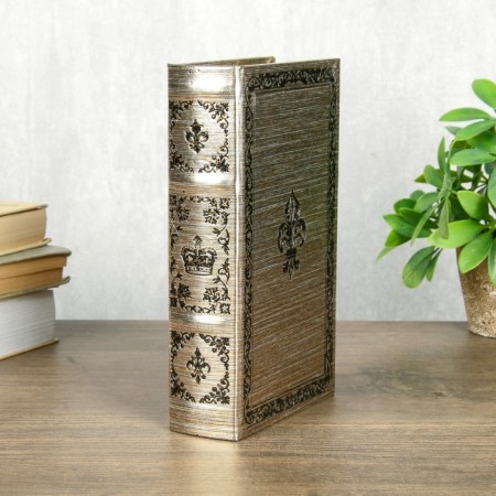 Safe Brush Tree leatherette "Royal Emblem" 21x13x5 cm-3
