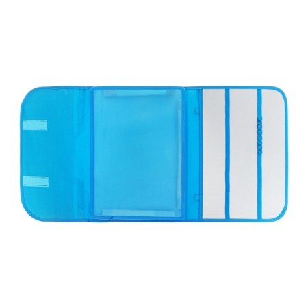 A4 labor folder, PVC textiles, with handles, folding, on Velcro, with a filling of 10 items, calligrata, PTR-10, "pencils"-6