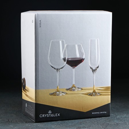 A set of champagne glasses “Viola. Elements ", 190 ml, 6 pcs-4