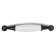 Stylish Ceramics 003, 128 mm bracket handle, black ceramic black