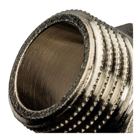 Nippel transition stout SFT-0004-001238, 1/2 "x3/8", external carving, nickelized brass-3