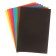 Cardboard of color A4, 8 sheets, 8 colors, "tanks", moped, in the folder