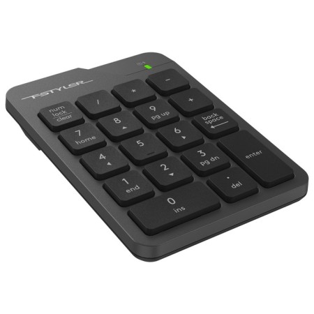 Numerical block A4Tech FGK21c gray USB wireless SLIM for laptop-6