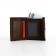 Male purse on a magnet, department for bills, for maps, for coins, brown color