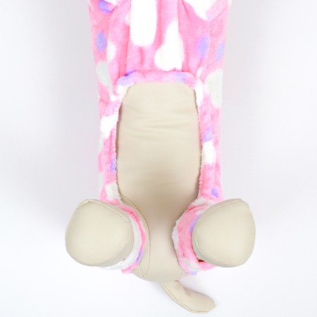 Assumes "Love" with a hood, size L (ds 35 cm, og 45 cm, Osh 35 cm), pink-7