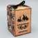 Gift folding box, packaging, “real man”, 12 x 18 x 12 cm