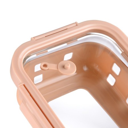 Container for baking, storage and carrying of products in the Smart Solutions cover, beige color, 1050 ml-13