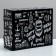 Gift double -sided folding, packaging, “brutal man”, 27 x 21 x 9 cm