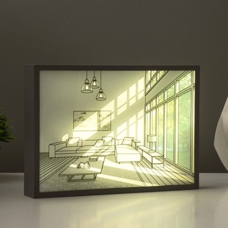Nightmare "sun room" LED 3W white 3.5x15.5x21.5 cm Risalux