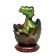 Flogi-toybill 20 "Dinosaur in the shell", the color is green, under the air