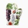 Mittens-Open "Ethel" Fruit Garden 20x27cm, 100% Cotton, Vatin 250g/m2 (bilateral)
