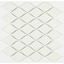 Мозаика керамическая Bonaparte Melany White glossy, 264 х 280 мм