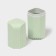 Case for toothbrush and paste "Relief", plastic, 7 × 7 × 20.5 cm, pistachio