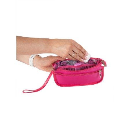 Organizer for the Mini Sofia bag, 22x13x4.5 cm, fuchsia color-2