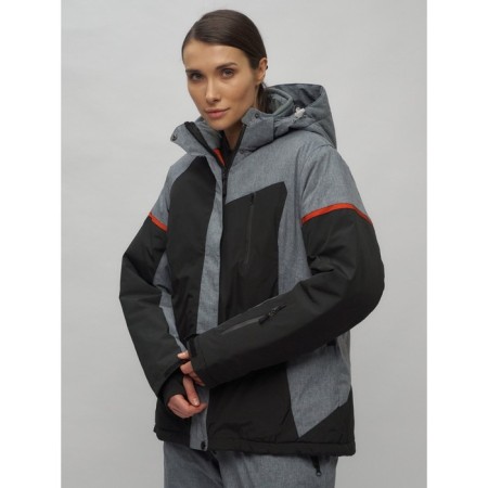 Ski suit female, size 52, black color-26