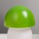 Nightlight "fungus" LED 3HLR44 white-green 8x8x13 cm Risalux