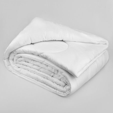 Blanket "Maverik", size 170 x 205 cm, white color-1