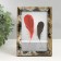 Photo frame Plastic 10x15 cm "Marmoter with a gold frame" 12x17 cm