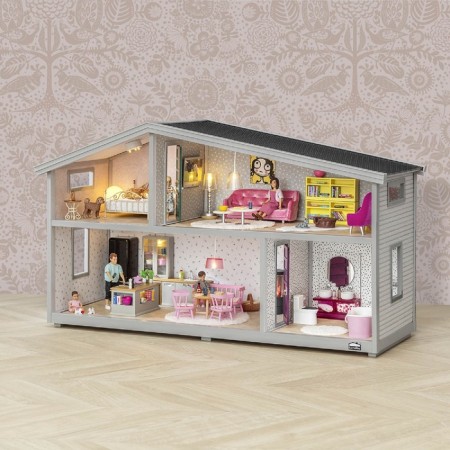 Puppet house Lundby, two -story-4