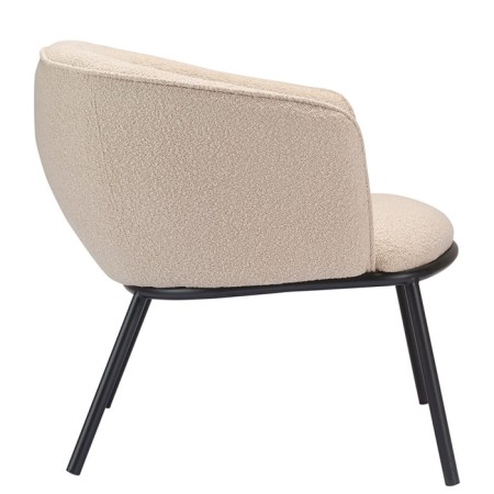 Paal lounge-peel, 740 × 700 × 650 mm, book, beige color-11