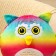 Soft toy "owl" with a blanket, 30 cm