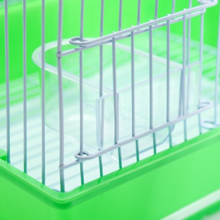 Poultry cell equipped BD-1/4F, 30 x 23 x 39 cm, green (packing 12 pcs)-5