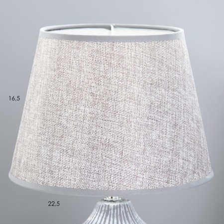 Jolen table lamp E14 40W gray 22.5x22.5x35 cm Risalux-3