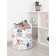 Basket for toys "Party Zaitsev, size 35x35 cm