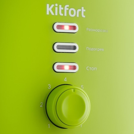 Toster KitFort KT-2050-2, 850 W, 7 fry modes, 2 toasts, light green-2