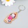 PVC keychain "Unicorn with heart" Soft 5.9x3 cm