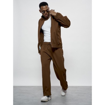 Sports suit men's, size 56, brown color-8