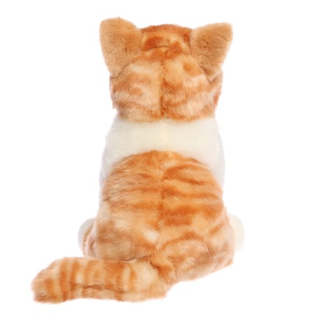 Soft toy "Kitty red striped" sedentary, 25 cm-3