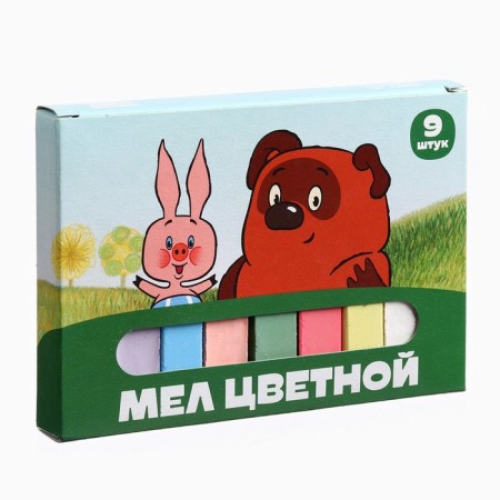 Loars of Color School 9pcs "Winnie-Pooh", rectangular-1