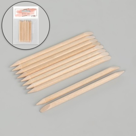 Orange sticks for manicure, 7 cm, 10 pcs-2