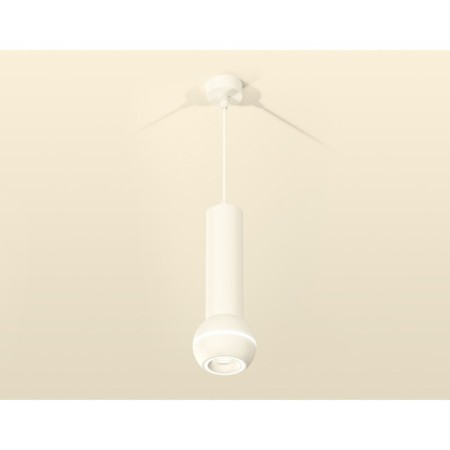 A set of suspension lamp with additional backlight Ambrella Light, Techno, XP1101014, GU5.3, Color White Sand-1