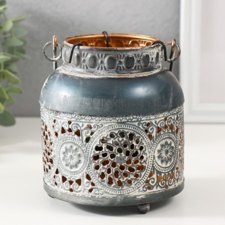 Summary Metal per 1 candle "East Flowering" d = 3.7 cm 11.5x11.5x13 cm-2
