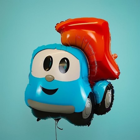 Foil ball 28 "" LEV truck ", figure, ind. Packaging-1