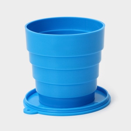 Folding glass, 130 ml, color mix-3