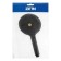 Shower watering can Zein Z3532, D = 115 mm, 3 modes + self -cleaning, black