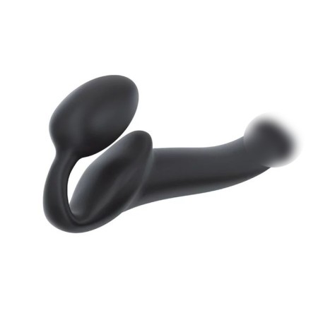 Strapon Strap-on-Me Semi-Raalistic bearing, Black M, 18 cm-1