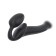 Strapon Strap-on-Me Semi-Raalistic bearing, Black M, 18 cm