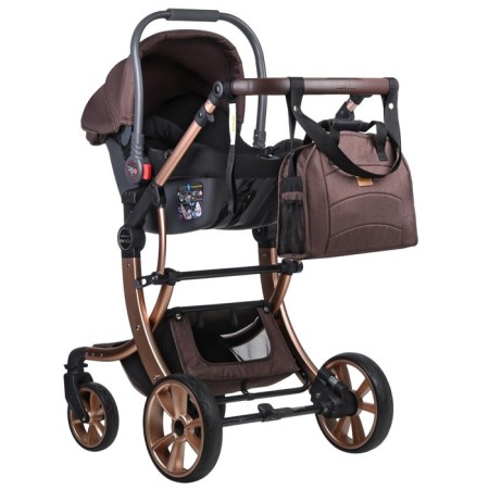 Auto-lover for a stroller Farfello Aimile KS-2150/A, group 0+ (0-13 kg), chocolate color-6
