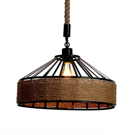 Bayerlux suspension lamp Bayerlux "Düssel" 1x40W E27 Black 40x40x112 cm-3