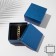 Gift box for the clock "Animal print" Simple, 9 × 9 × 5, blue color