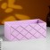 Wooden Kashpo "Hellas Bolshaya, Nete", 25 × 12.5 × 10 cm lilac